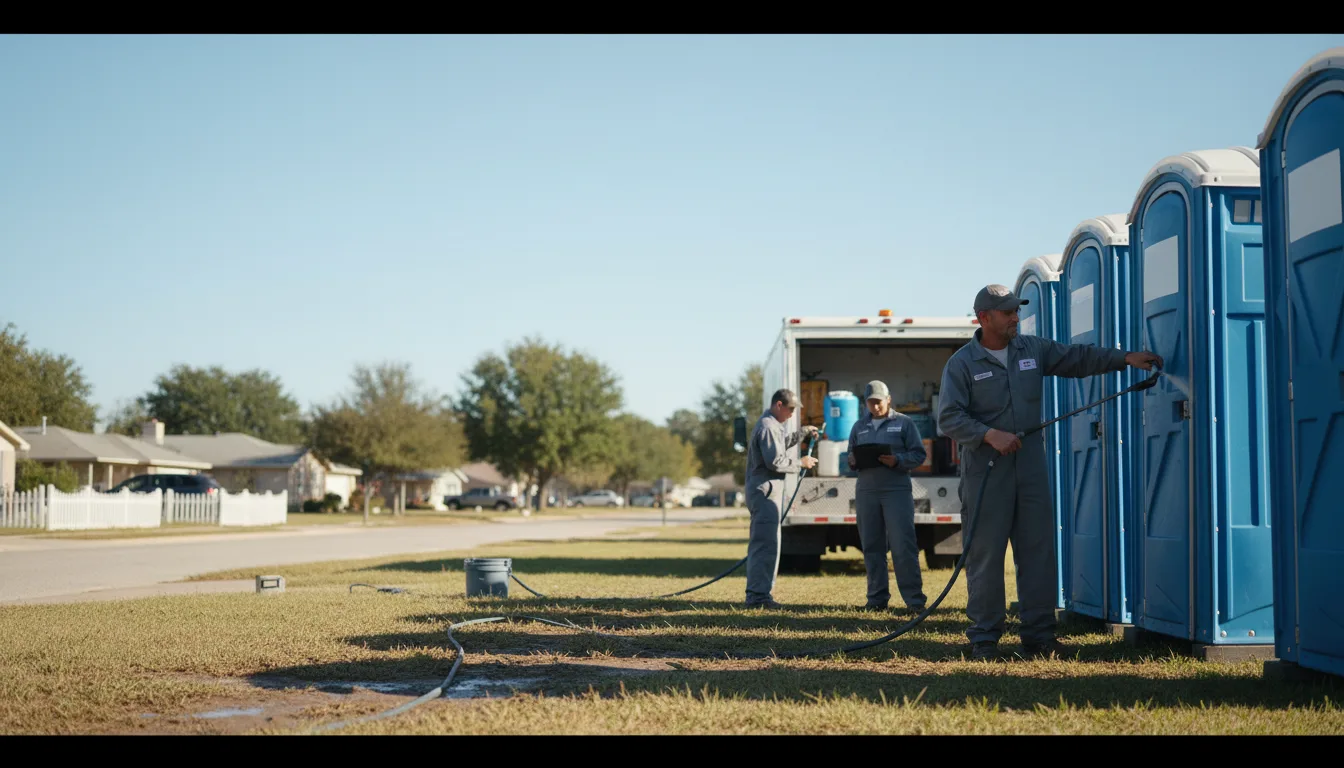 Long-Term Portable Toilet Rental in Kirkland, IL near me